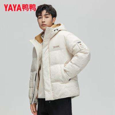 YAYA 鴨鴨羽絨服 149g高充絨短款羽絨服 YE3B716922D 255.51元 （需用券）