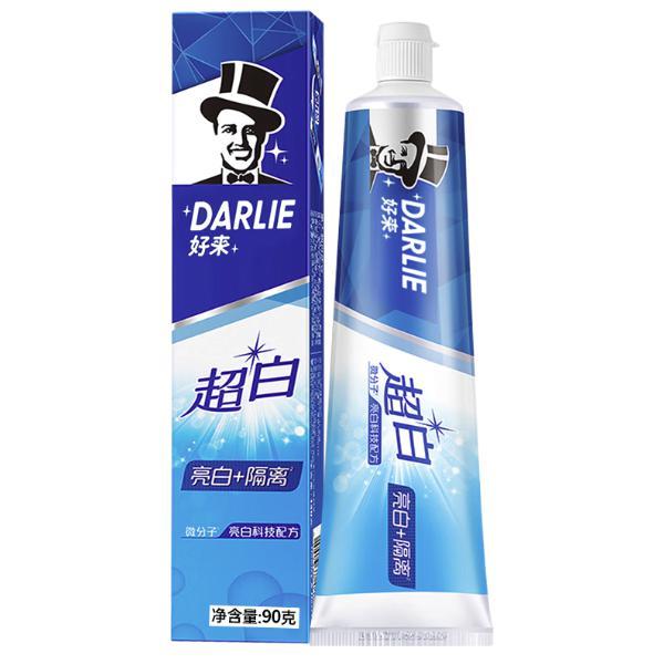 DARLIE 好來 原黑人牙膏薄荷茶倍健超白套裝黃牙清新口氣牙漬 經典套裝540G 券后31.52元