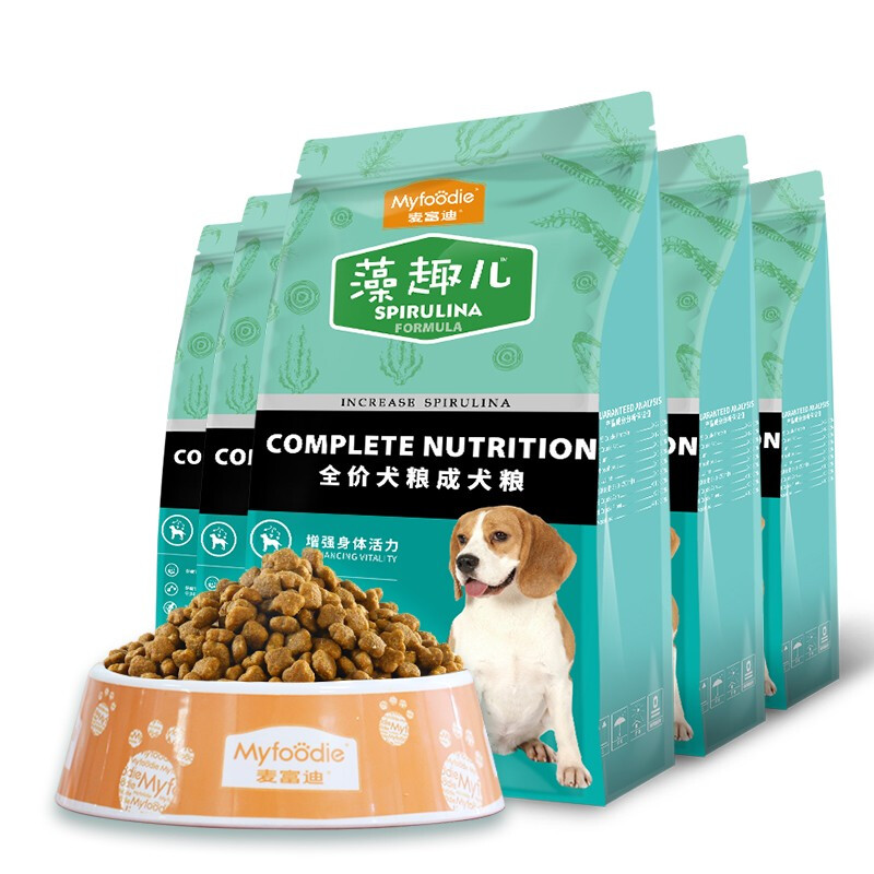 Myfoodie 麥富迪 肉松狗糧 成犬糧10kg 券后89.64元