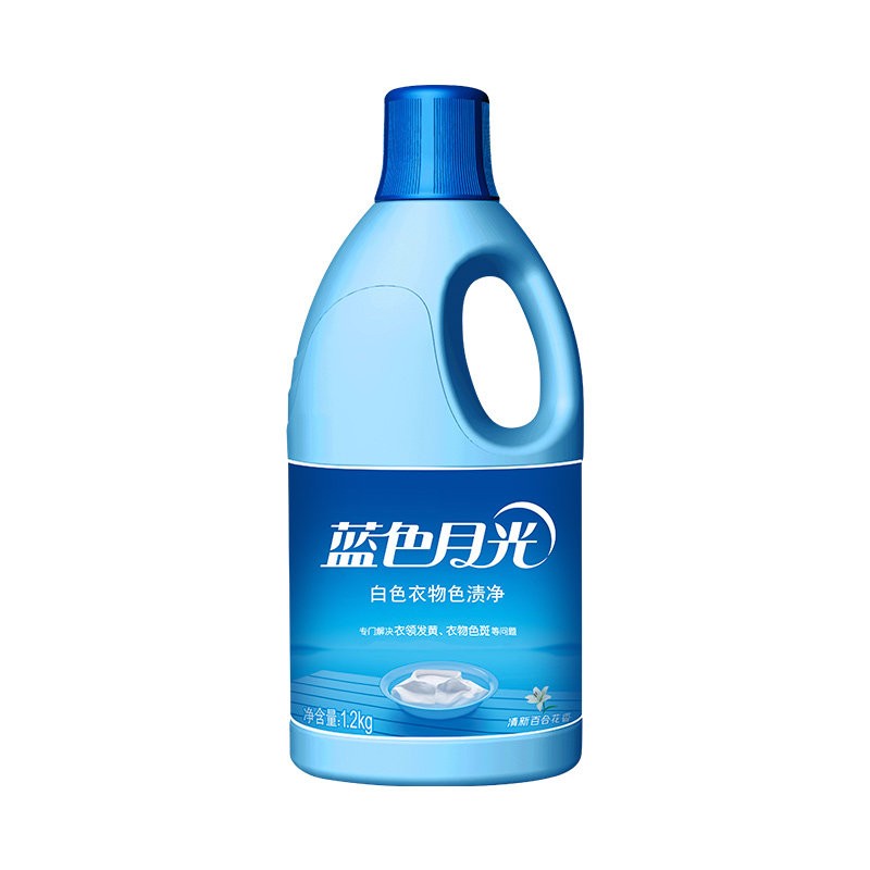 Bluemoon 藍月亮 白色衣物色漬凈 1.2kg 清新百合花香 12.34元（需買3件，需用券）