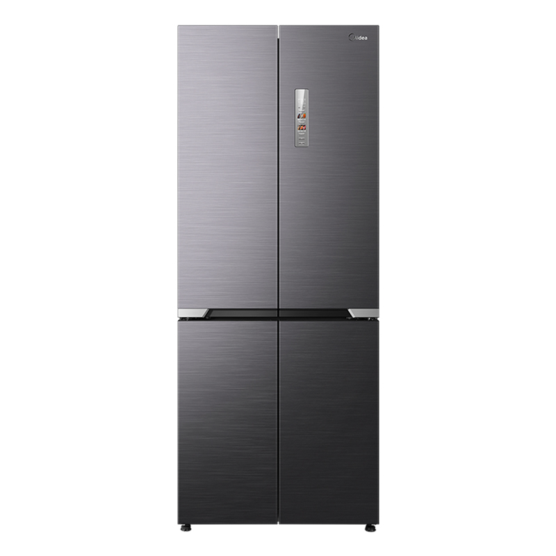 Midea 美的 MR-458WUSPZE 風冷十字對開門冰箱 437L 迷樓灰 3420.96元