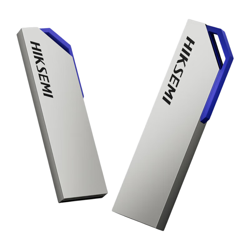 雙11狂歡、京東PLUS、需首購(gòu)：?？低暎℉IKVISION）64GB USB3.2 U盤大容量 S303金屬銀色  21.78元