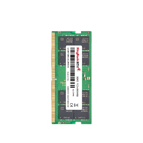 KINGBANK 金百達(dá) DDR5 4800MHz 筆記本內(nèi)存 普條 綠色 32GB 券后506.26元