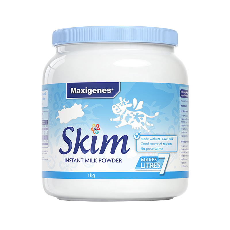 Maxigenes 美可卓 脫脂牛奶粉 1kg 券后76.01元