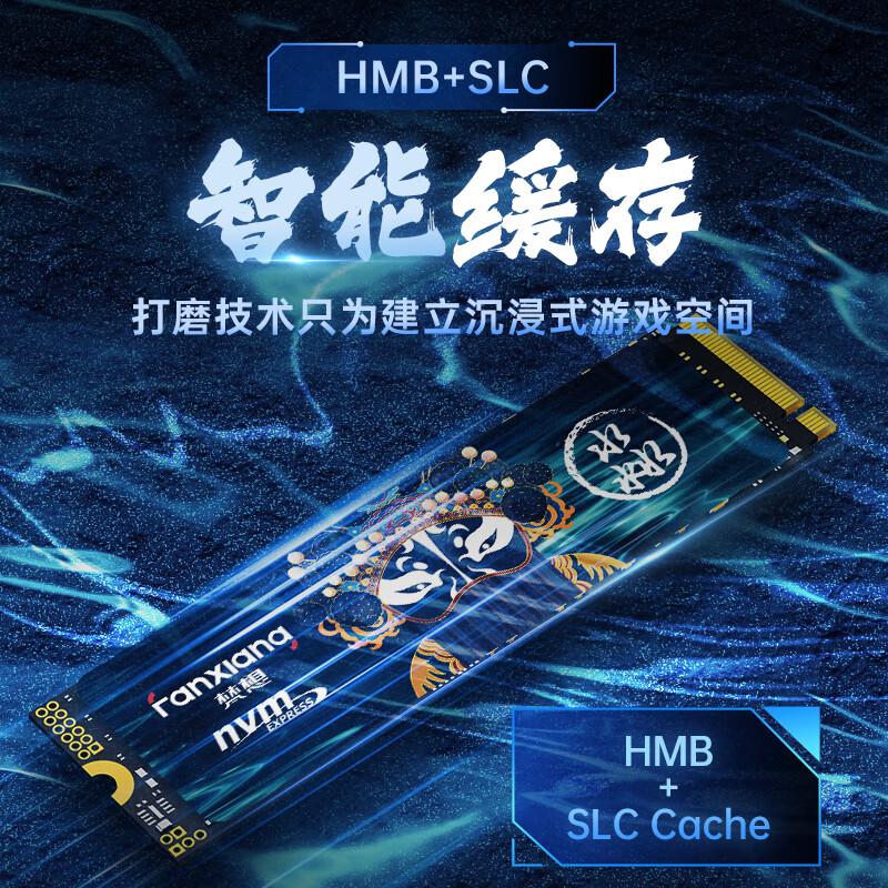 FANXIANG 梵想 1TB SSD固態(tài)硬盤 M.2接口NVMe協(xié)議PCIe 4.0x4 TLC存儲(chǔ)顆粒 PS5電腦擴(kuò) 436.71元