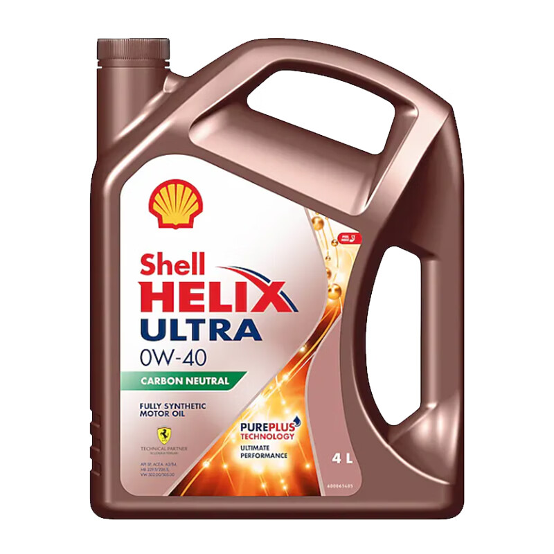 Shell 殼牌 全合成機油 超凡喜力Helix Ultra 0W-40 A3/B4 SP 4L 新加坡 123.74元（需買6件，需用券）