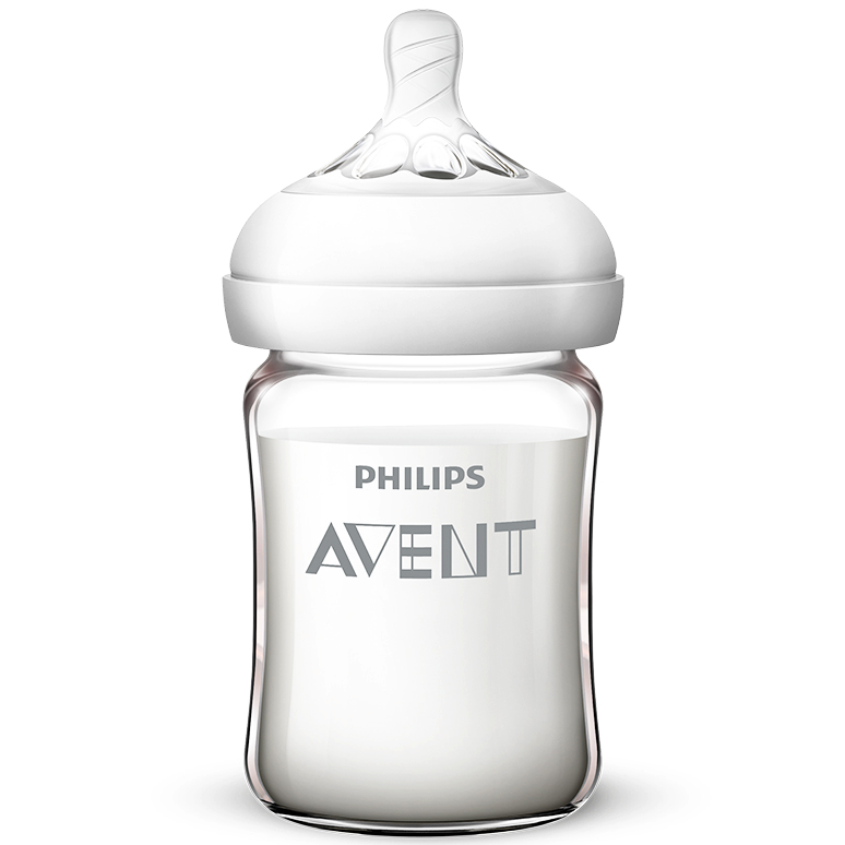 AVENT 新安怡 自然順暢系列 SCF678/33 玻璃奶瓶 160ml 0月+ 99元