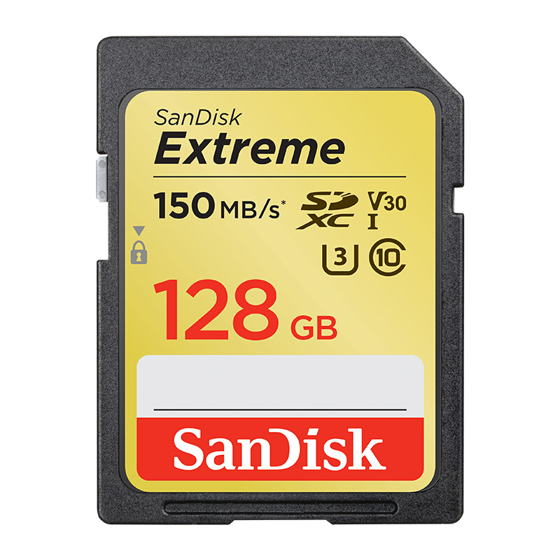 SanDisk 閃迪 128GB SD內(nèi)存卡 4K V30 U3 C10 168.16元