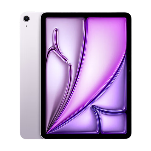 Apple/蘋(píng)果 iPad Air 11英寸 M2芯片 2024年新款平板電腦(Air6/128G eSIM版/MUY03CH/A)紫色 4799元（需領(lǐng)券）