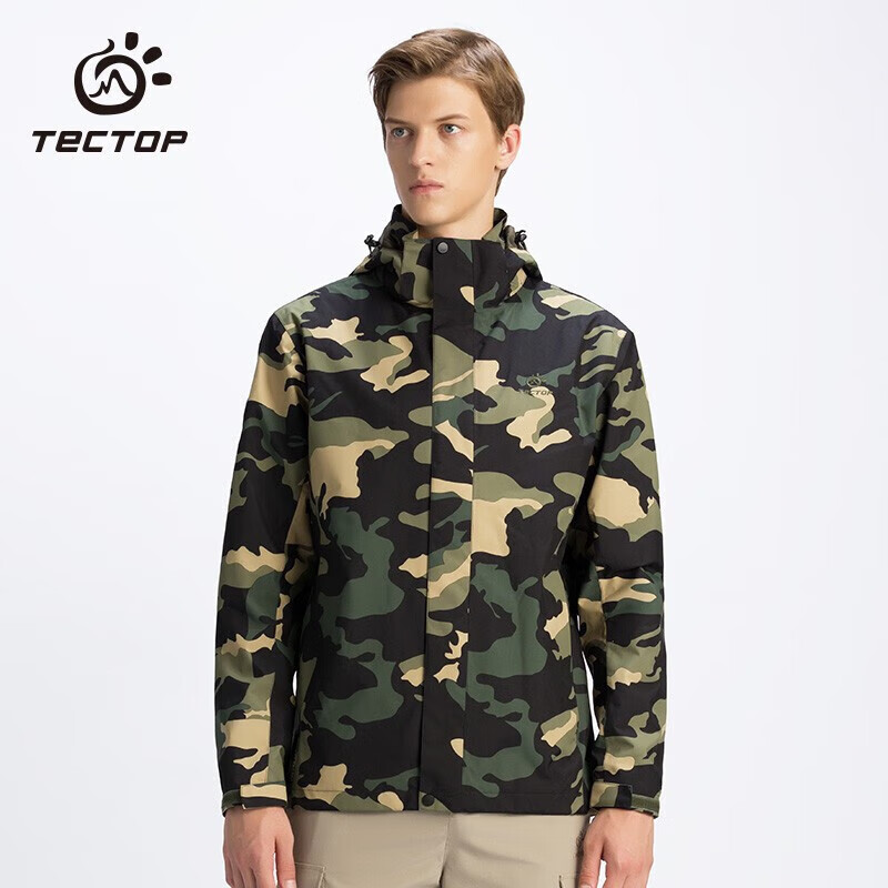 TECTOP 探拓 斷碼清倉！戶外三合一登山服 男女款（抓絨內膽） 券后116.96元