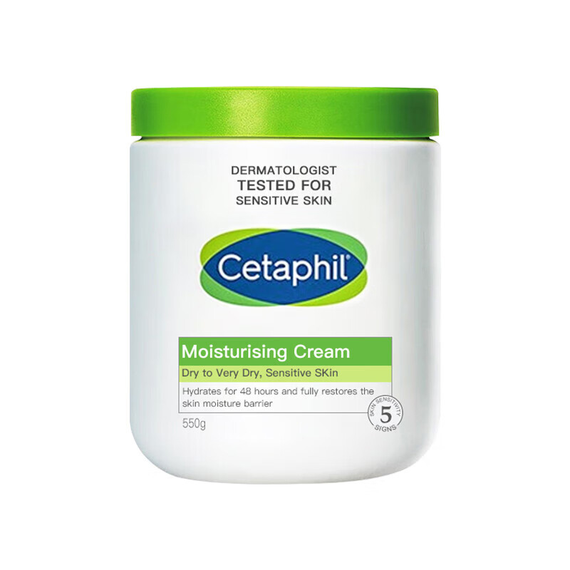 Cetaphil 絲塔芙 大白罐身體乳保濕霜 550g 券后58.63元