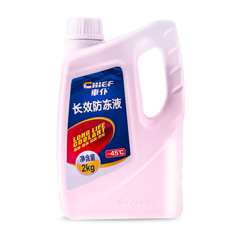 CHIEF 車仆 汽車防凍液 紅色 -45℃ 2kg 36元