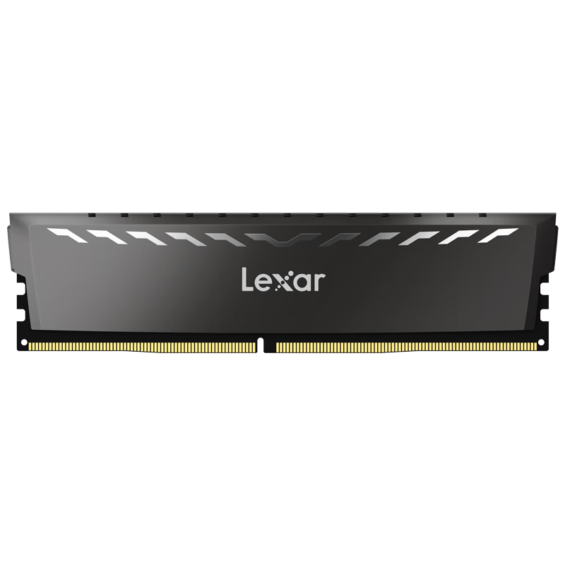 双11狂欢、PLUS会员:雷克沙Lexar DDR4 3200 16GB 8GB×2套条 内存条 CL16 Thor雷神铠 钛空灰 187.91元（需领券）