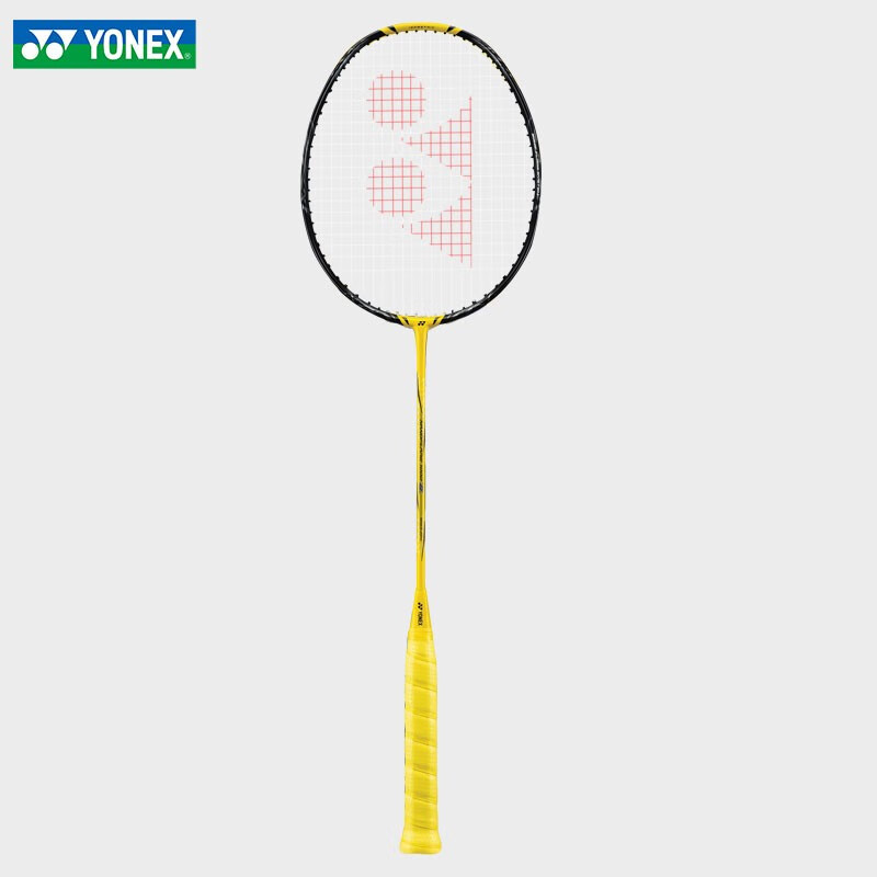 YONEX 尤尼克斯 羽毛球拍日本進口全碳素單拍速度控球 疾光NF1000tour閃電黃 進階款4U5 699.38元