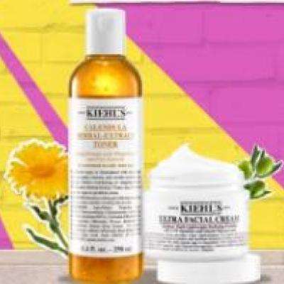 Kiehls科顏氏 舒緩保濕禮盒（高保濕面霜+金盞花水） 564.86元（需湊單）