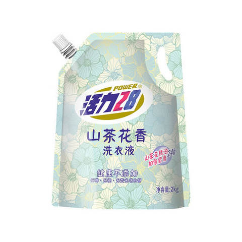 Power28 活力28 山茶花洗衣液 2kg  6.85元包邮