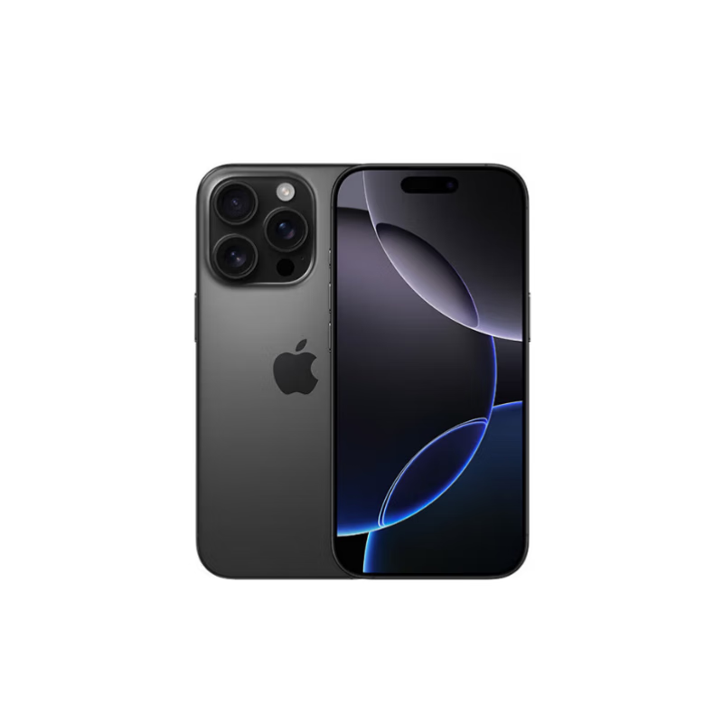 Apple 苹果 iPhone 16 Pro（A3294）256GB 黑色钛金属 支持移动联通电信5G 双卡双待手机 ￥8078