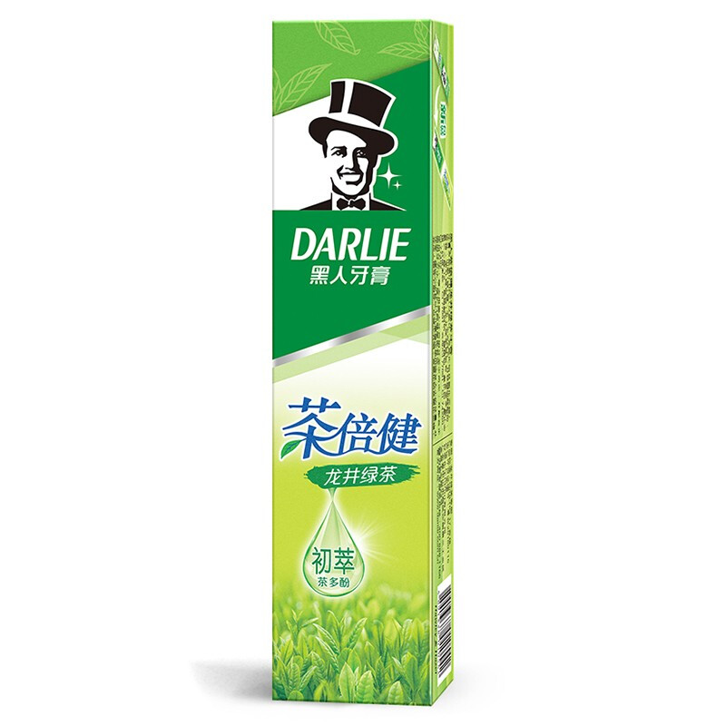 DARLIE 好來 茶倍健牙膏 龍井綠茶 120g 10.8元