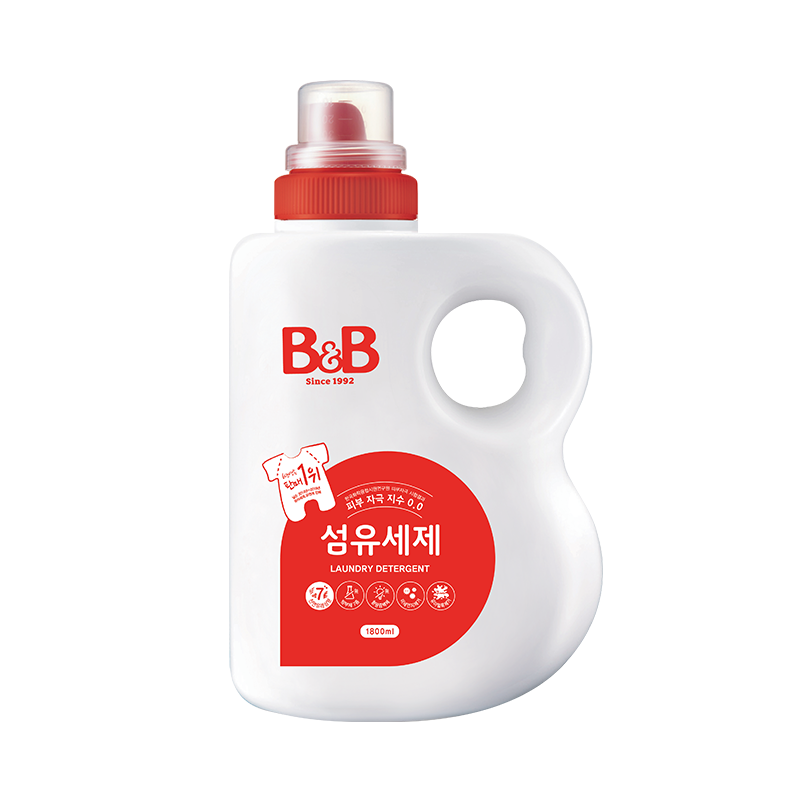 保宁 婴幼儿B&B洗衣液 香草香 1800ml桶装  23.5元+凑单