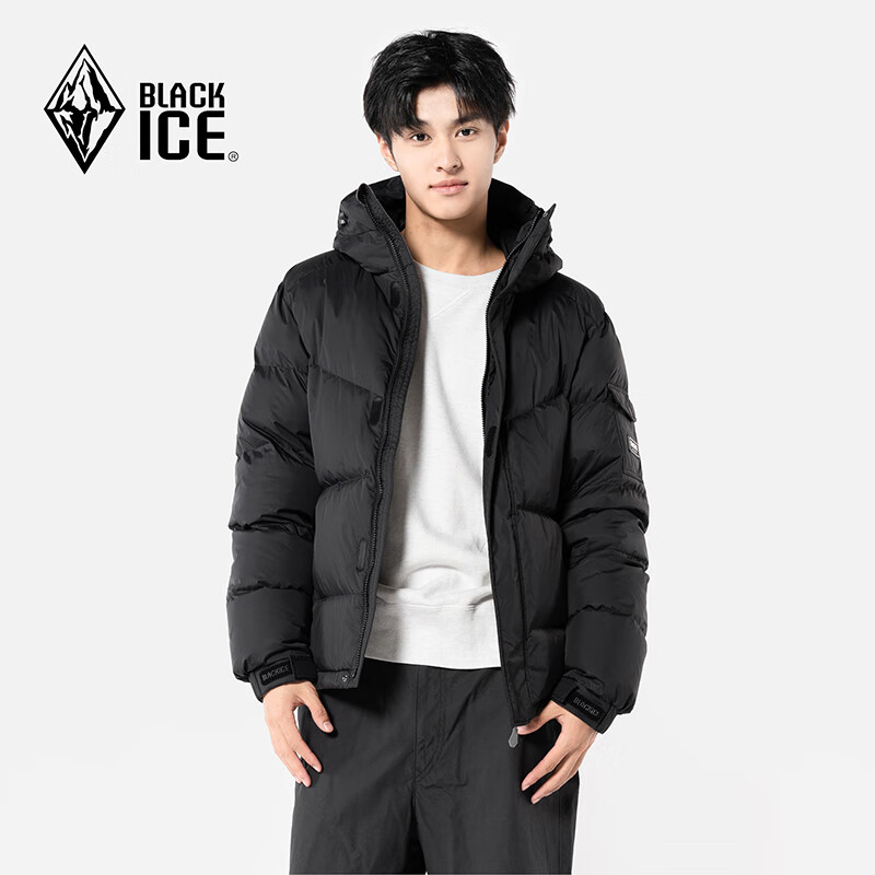 京东PLUS：BLACKICE 黑冰 男款700蓬鹅绒羽绒服 FAF8576 748.64元（凑T恤，实付805.92元）