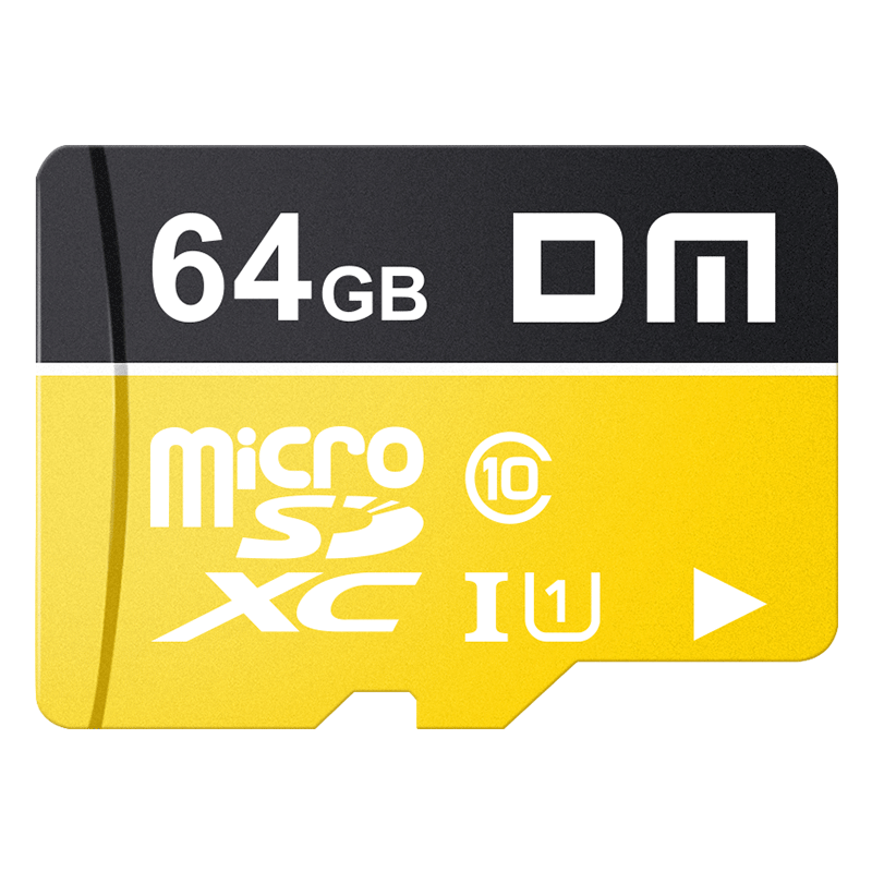 4日0点：DM大迈 64GB TF MicroSD 存储卡 黄卡 C10 手机行车记录仪监控摄像头专用高速内存卡 17.8元