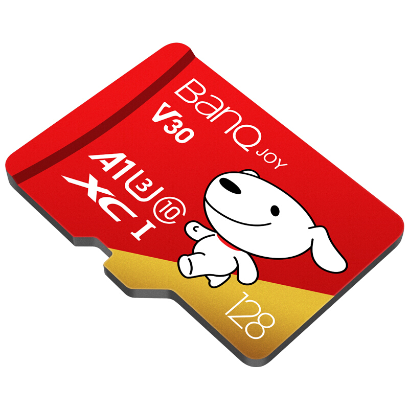 BanQ U1 PRO 京东JOY Micro-SD存储卡 128GB（UHS-I、V30、U3、A1） 券后31.5元