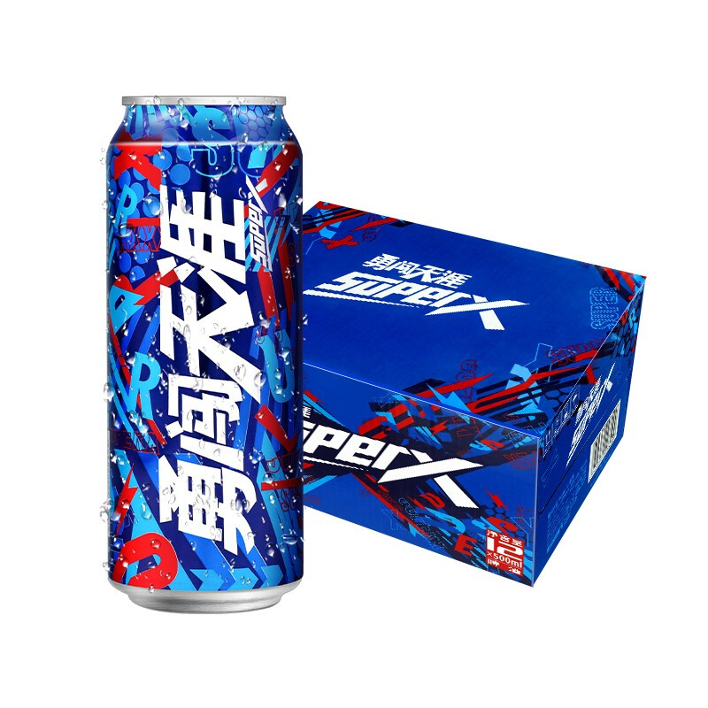 限移动端：SNOWBEER 雪花 勇闯天涯 superX啤酒 500ml*18听 75元