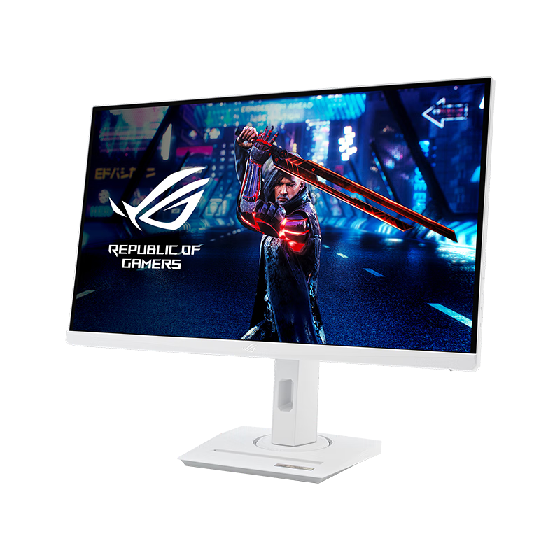 京东百亿补贴：华硕（ASUS）ROG 27英寸2K高清原生180Hz FastIPS GTG1ms G-SYNC HDR400广色域旋转升降电竞游戏电脑显示器 吹雪XG27ACS-W 1789.01元（晒图赠键鼠套装，可折现）