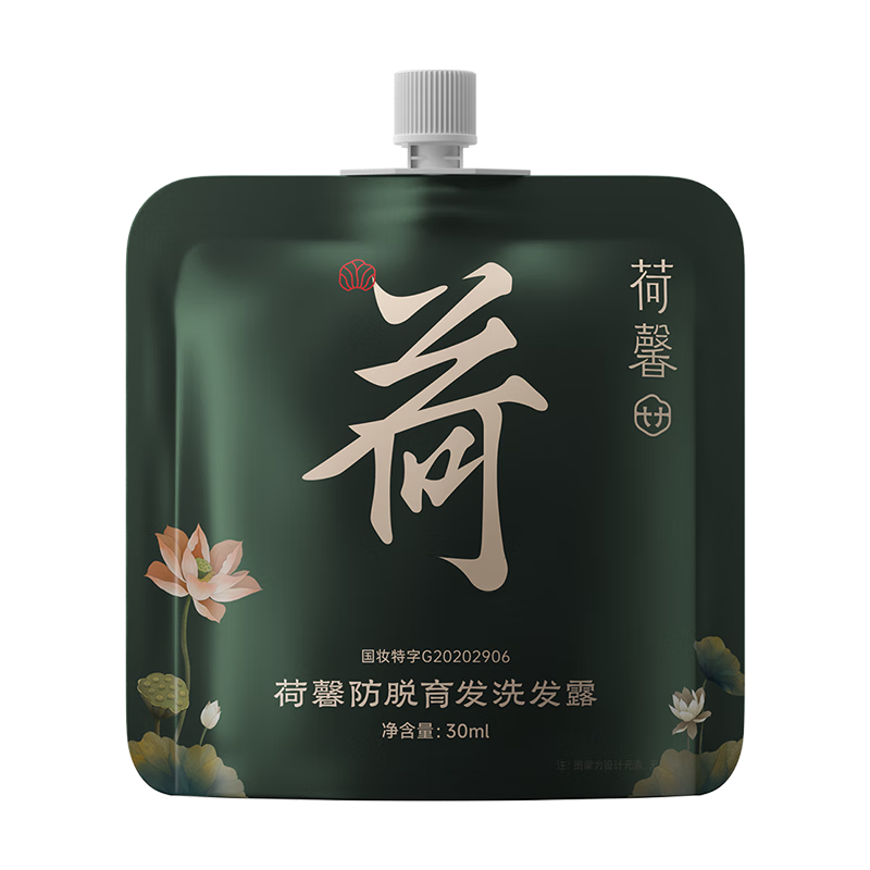 荷馨洗發(fā)水350ml防脫育發(fā)洗發(fā)露滋養(yǎng)頭皮修護(hù)發(fā)質(zhì)毛囊強(qiáng)韌發(fā)根洗頭膏 防脫育發(fā)洗發(fā)水30ml*1 防脫育發(fā) ￥17.9