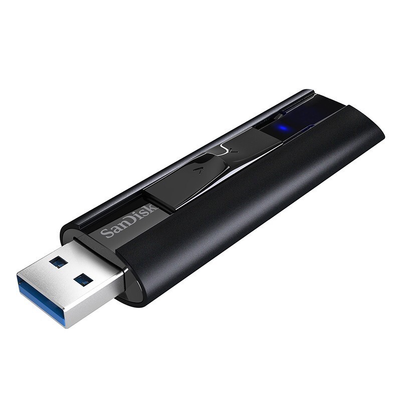 SanDisk 閃迪 至尊超極速系列 CZ880 USB 3.2 Gen 固態(tài)U盤 黑色 512GB USB 券后389元