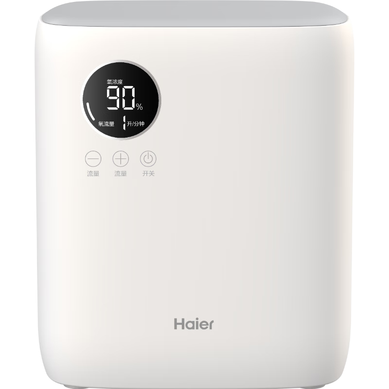 PLUS会员：Haier 海尔 家用制氧机便携式 113W 1-7L氧流量 457.74元（需凑单）