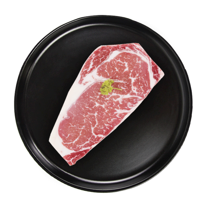 PLUS会员、再降价：恒都 国产谷饲眼肉原切牛排 450g/袋*3件 52.78元（需领券，合17.59元/件）