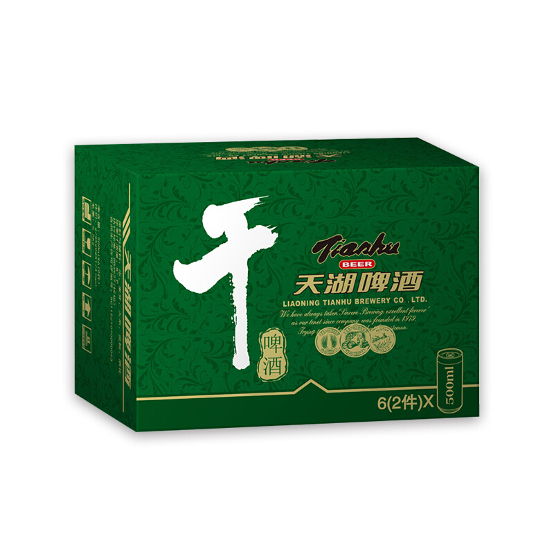 tianhu 天湖啤酒 8度干啤酒 500ml*12聽 31元