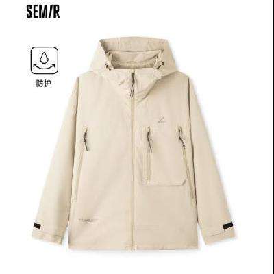 双11狂欢：Semir 森马 三防夹克户外休闲外套 109124108101 141.41元包邮（可低至124.51元）