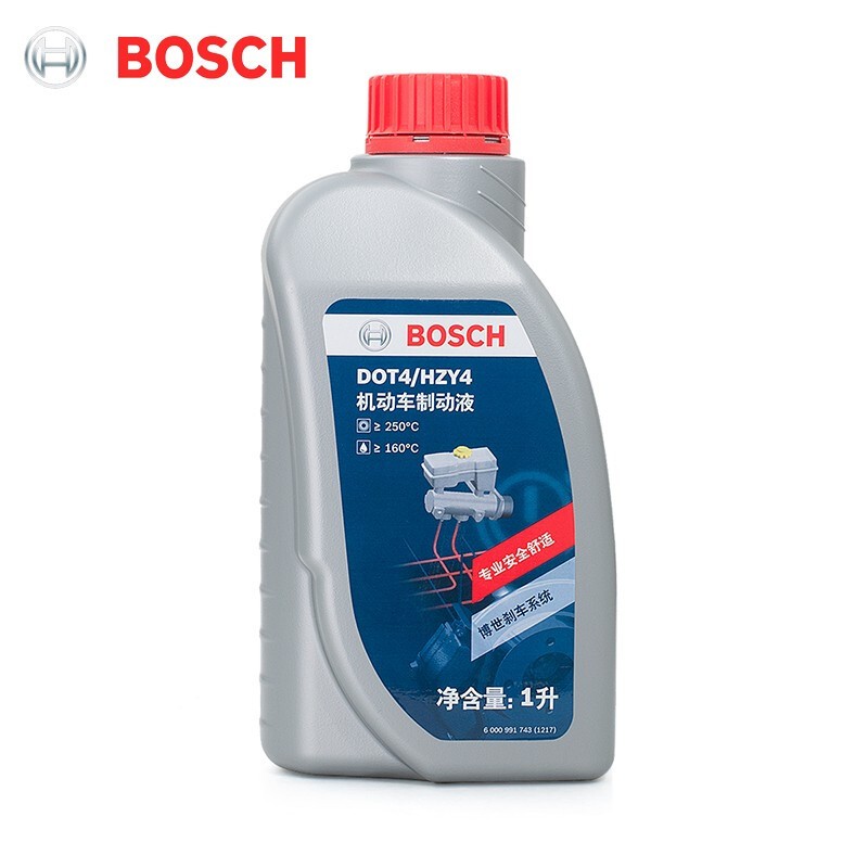 BOSCH 博世 剎車油 DOT4通用標(biāo)準(zhǔn)型 1L裝 29.9元