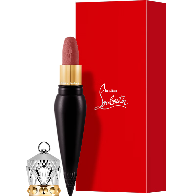 路鉑廷（Christian Louboutin）[新色上市]CL女王權杖啞光唇膏313M 蘿卜丁口紅 生日禮物送女友 ￥805