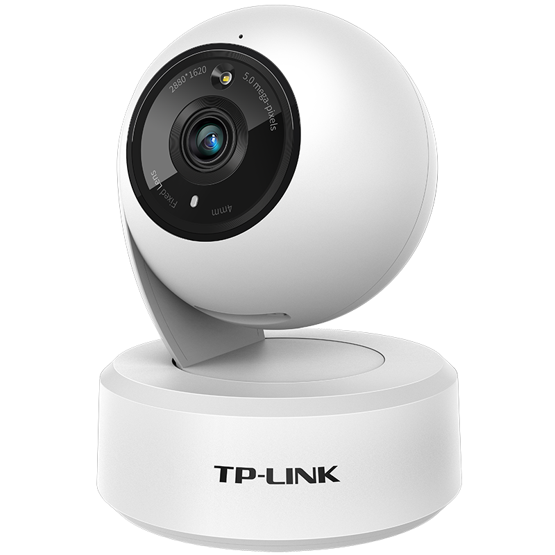 PLUS会员: TP-LINK500万全彩摄像头家用监控器360度 103.33元包邮（需凑单）