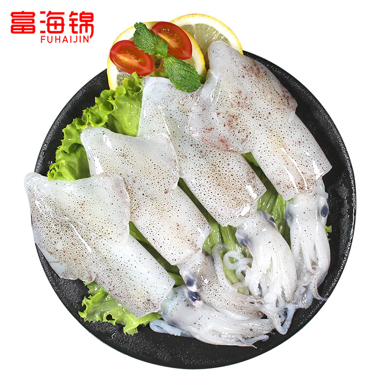 富海錦 鮮凍筆管魷魚(yú)500g 魷魚(yú) 34.93元