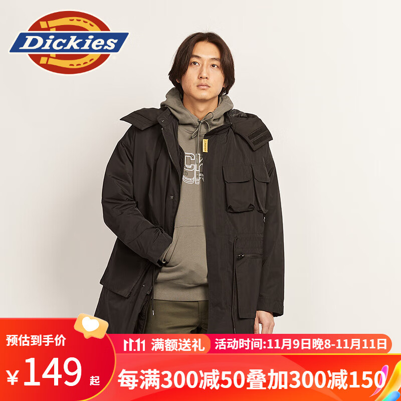 Dickies 帝客 棉服 多口袋休闲百搭抽绳棉服 DK010915 ￥147.26