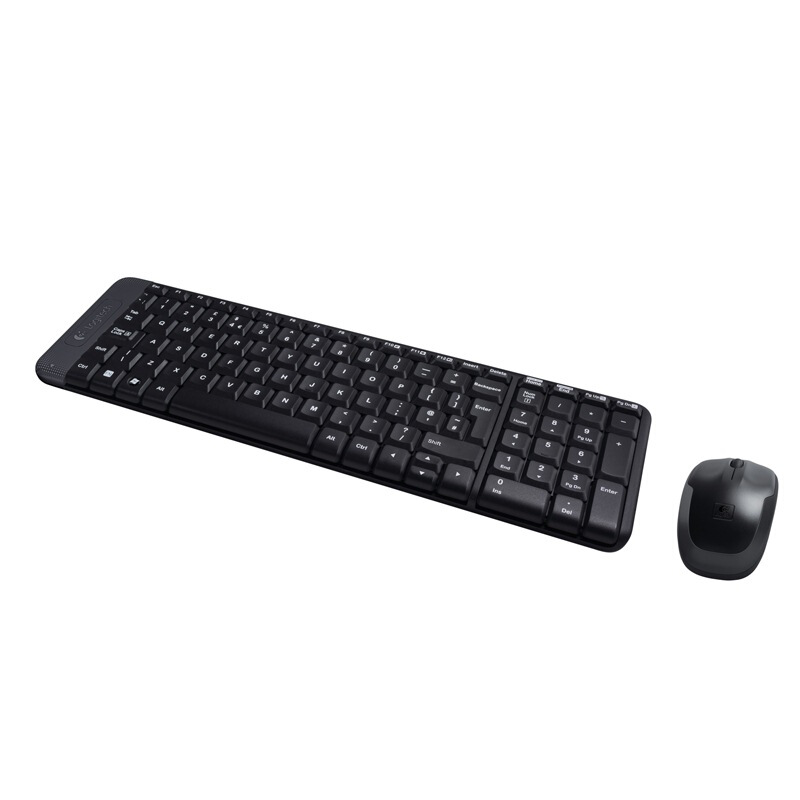 限移动端：logitech 罗技 MK220 无线键鼠套装 黑色 84.99元