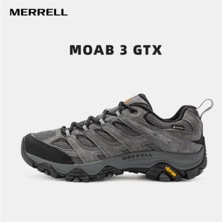 MERRELL 迈乐 男女款户外越野徒步鞋MOAB GTX防水透气防滑抓地耐磨登山 J035797 -3 GTX 40 券后679元