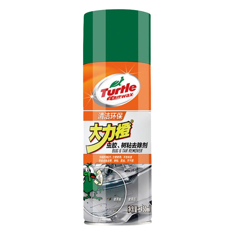 Turtle Wax 龟牌 大力橙系列 G-4526R 除胶清洁剂 450ml 8.67元