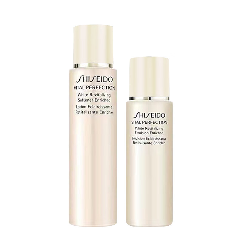 SHISEIDO 资生堂 悦薇珀翡紧颜滋润型中样水乳套装(亮肤水75ml 乳液30ml) 27.81元