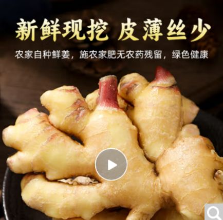 牛爱鲜 云南小黄姜新鲜现挖现发火锅食材小黄姜 1500g 券后7.85元