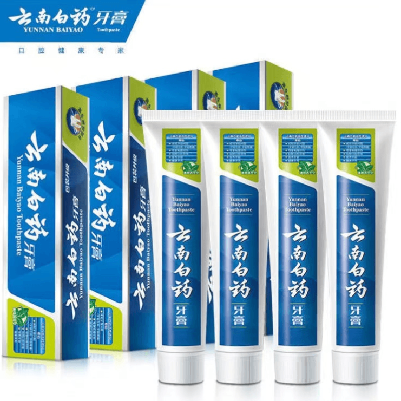 云南白药牙膏 薄荷清爽香型牙膏230克 *4 ￥68.8