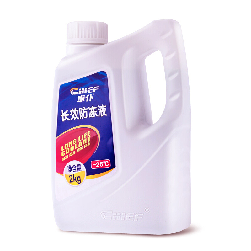 CHIEF 车仆 汽车防冻液 红色 -25℃ 2kg 25元