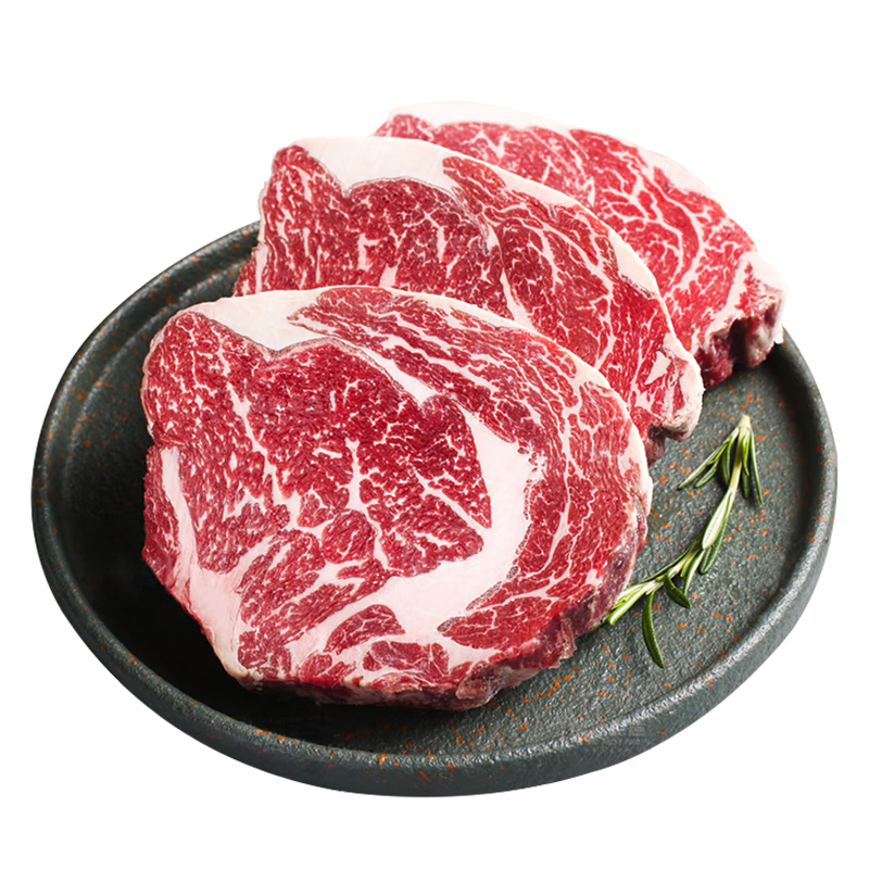 牛品厨 安格斯谷饲眼肉牛排原切150g 澳洲进口 14.9元包邮（需试用）