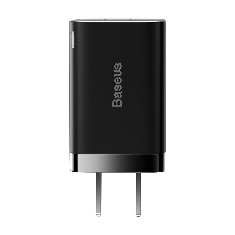 BASEUS 倍思 CCCJG30UC 手機(jī)充電器 USB-A/Type-C 30W 黑色 69元