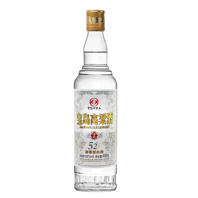 PLUS会员:寳岛阿里山高粱酒52度 450mL 6瓶 整箱 87.46元（需领券）