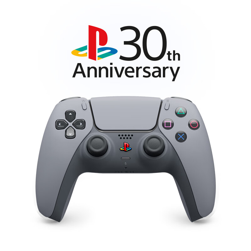 新品發(fā)售：PlayStation DualSense 30周年限定版 游戲手柄（PS5、PC、Mac、移動設(shè)備） 599元（提前預(yù)約，抽搶購資格）